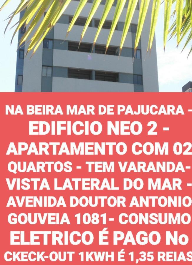 Na Beira Mar De Pajucara - Edificio Neo 2 - Apartamento Com 02 Quartos - Tem Varanda- Vista Lateral Do Mar - Avenida Doutor Antonio Gouveia 1081- Consumo Eletrico E Pago No Ckeck-Out 1Kwh E 1,35 Reias Maceió 外观 照片